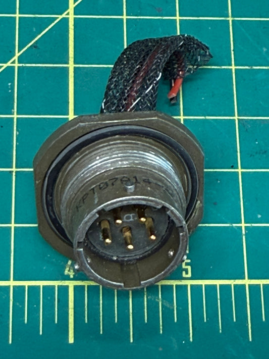 Connector - Male 5-Pin Jamnut Mount Medium