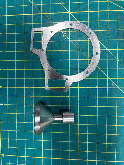 Kid Proof Holo Projector Caps in Aluminum for BobC Versions