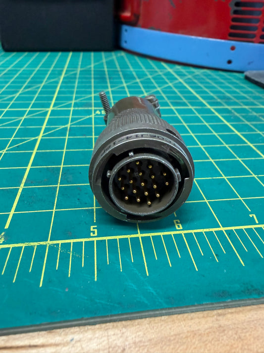 Connector - Male 18-Pin Circular Connector Medium