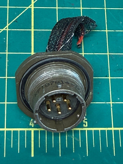 Connector -  Male 5-Pin Jamnut Mount Medium