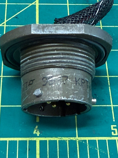 Connector -  Male 5-Pin Jamnut Mount Medium