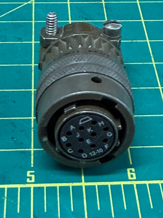 Connector - Female 10-Socket Circular Medium 2