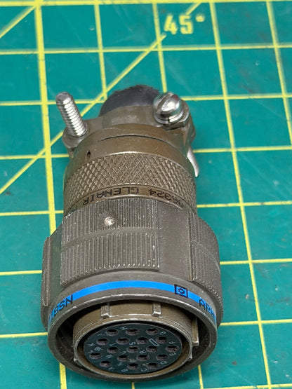 Connector -  Female 18 -Socket Glenair Circular Medium 3