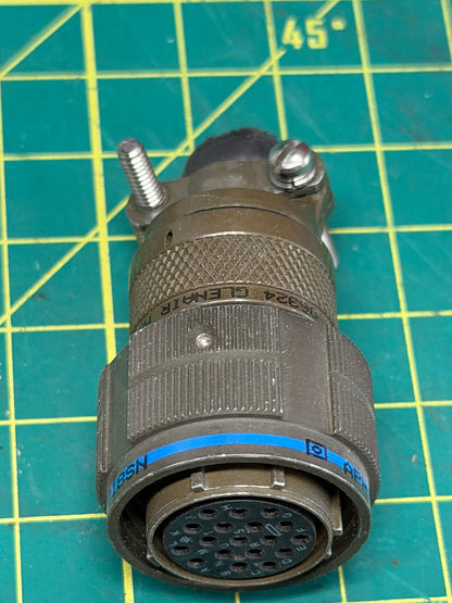 Connector -  Female 18 -Socket Glenair Circular Medium 3
