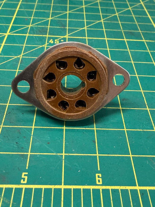 8-Pin Vacuum Tube Socket
