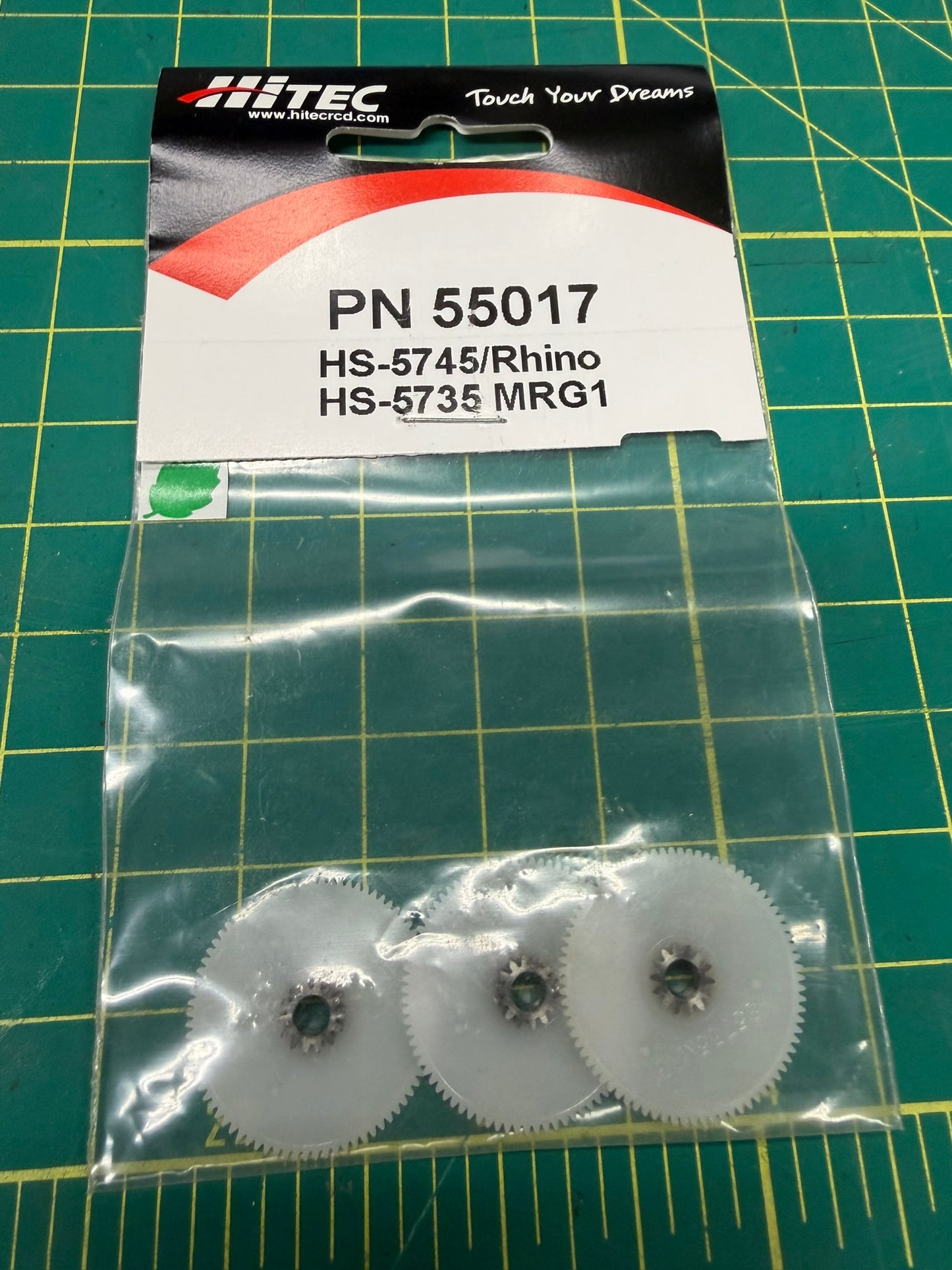Servo Parts - 3-Piece Gear Kit